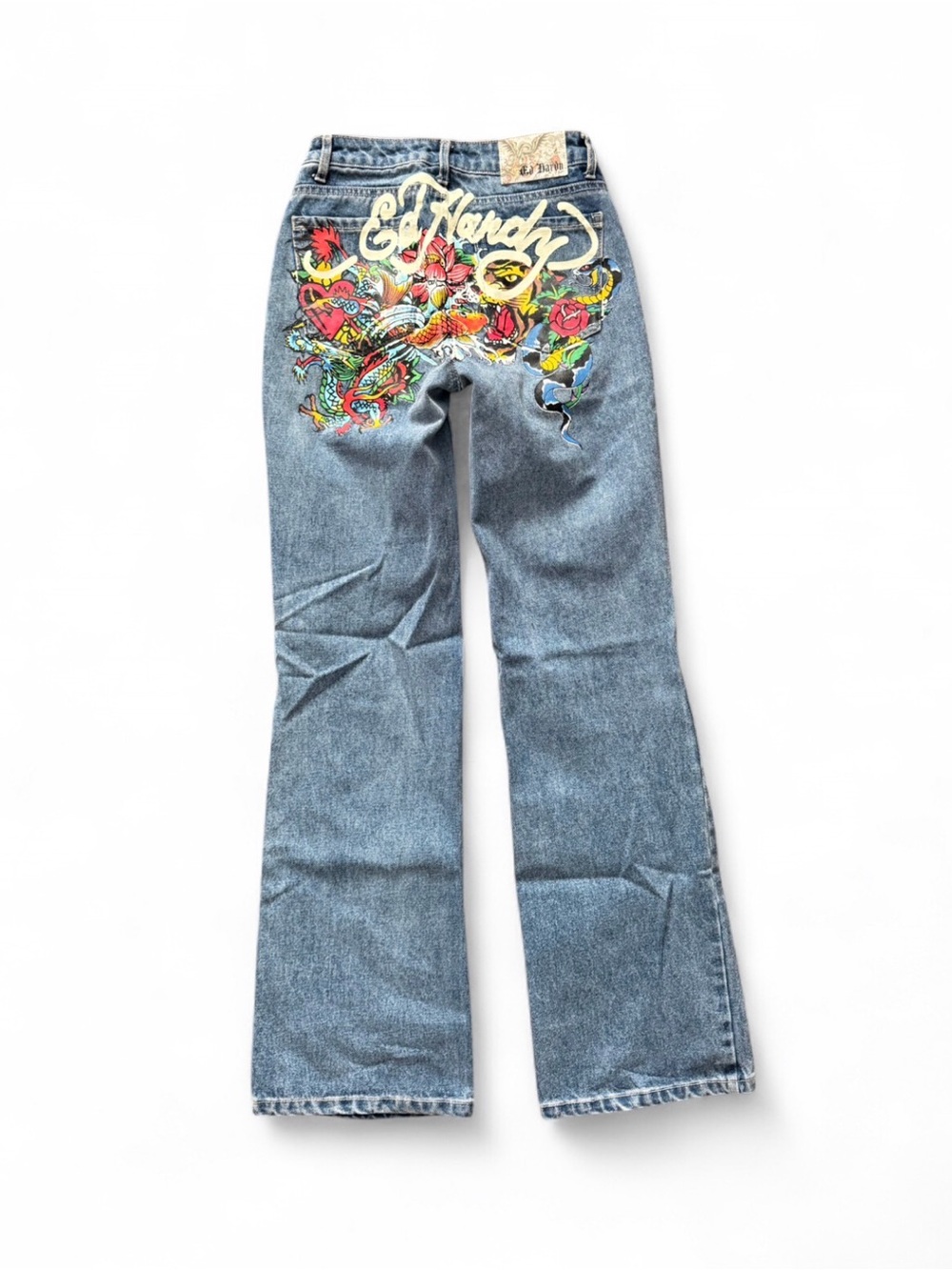 Ed Hardy Painted Jeans